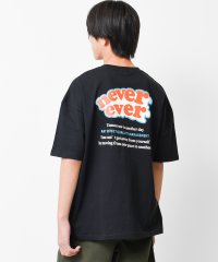 RAT EFFECT/nevereverバックロゴプリントTシャツ/504626780