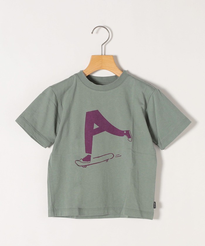 ARCHLINE:OG SKATE TEE プリント 半袖 SHIPS シップス Tシャツ <KIDS> 世界的に有名な ブランド品