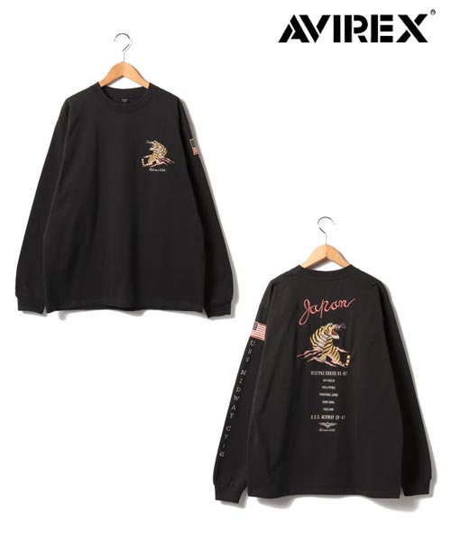 AVIREX/アヴィレックス】 スーベニア ロンT/6123270 長袖 T AVIREX/アヴィレックス】 スーベニア ロンT/6123270 長袖 T