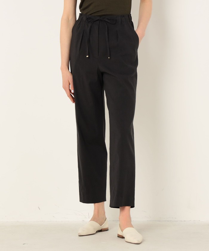 【Ballsey2023S/S 】セルロースリネンストレッチパンツスーツ セール】セルロースナイロンツイル ジャンプスーツ（つなぎ