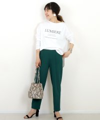 Aletta vita/アレッタ ヴィータ Aletta vita ダブルクロスタックテーパードパンツ/504630589