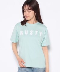 RUSTY/【RUSTY】ハンソデ Tシャツ/504616297