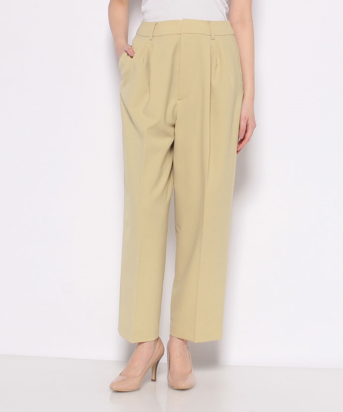 本当に信頼出来る商品 セール 55%OFF】tuck slacks pt(504592859) | マイカアンド パンツ