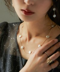 niana/ネックレス レディース パール ビジュー 結婚式 アクセサリー シンプル パールネックレス プレゼント ジュエリー ゴールド パーティー 大人 フォーマル 二次/504631864