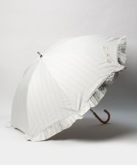 LANVIN en Bleu(umbrella)/晴雨兼用日傘　”ストライプフリル”/504490360
