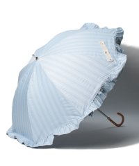 LANVIN en Bleu(umbrella)/晴雨兼用日傘　”ストライプフリル”/504490360