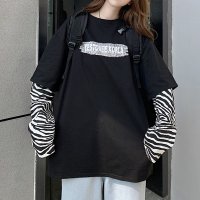 miniministore/Tシャツ レディース トップス 重ね着風/504587862