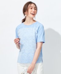 JIYU-KU /【放湿性/保湿性】レース Tシャツ カットソー/504635005