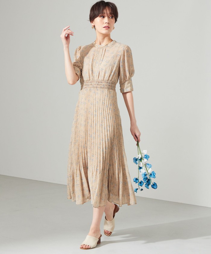 【CHICLINE 】 フィライズ シフォンプリーツワンピース シフォンワンピース CHICLINE(チックライン) - 海外通販のBUYMA
