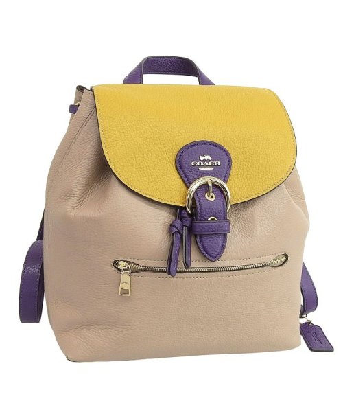 Coach コーチ KLEO BACKPACK IN COLORBLOCK クレオ バックパック 