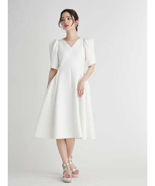 高質 新品♡21SS 完売品 セルフォード ワンピース 定価29,700円 ルネ ひざ丈ワンピース セルフォード(CELFORD)の通販 - d fashion