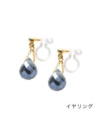 cream dot/表情豊かな煌めきが魅せる3type多面カットピアス/イヤリング/504642914