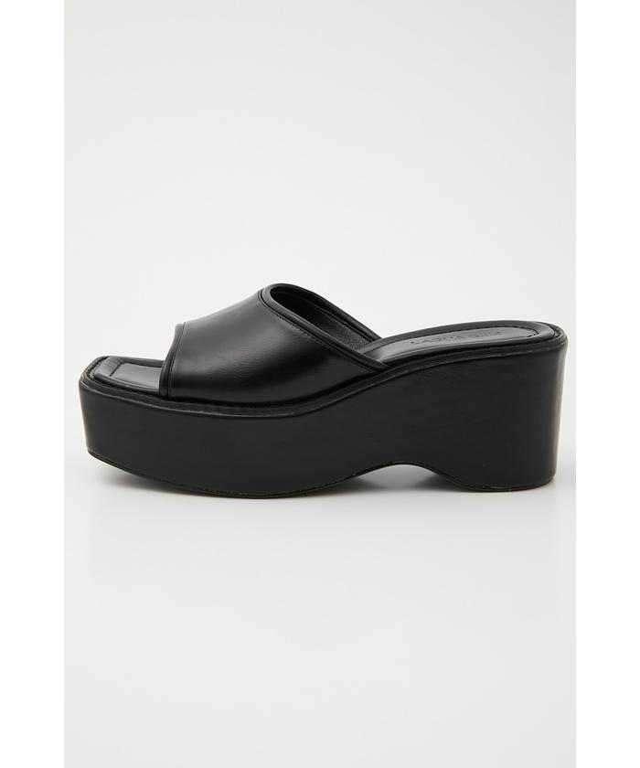 ラグアジェム　サンダル　黒　Sサイズ セール】PLATFORM SANDAL(504644681) | ラグアジェム(LAGUA GEM