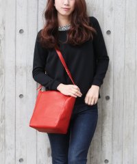 Jamale/ジャマレ Jamale [Jamale]牛革レザーショルダーバッグ撥水加工日本製/504642335