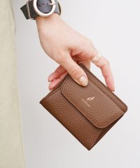 mieno/ミーノ mieno 牛革レザーBOX型ミニ財布/504642337