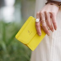 mieno/ミーノ mieno 牛革レザーBOX型ミニ財布/504642337