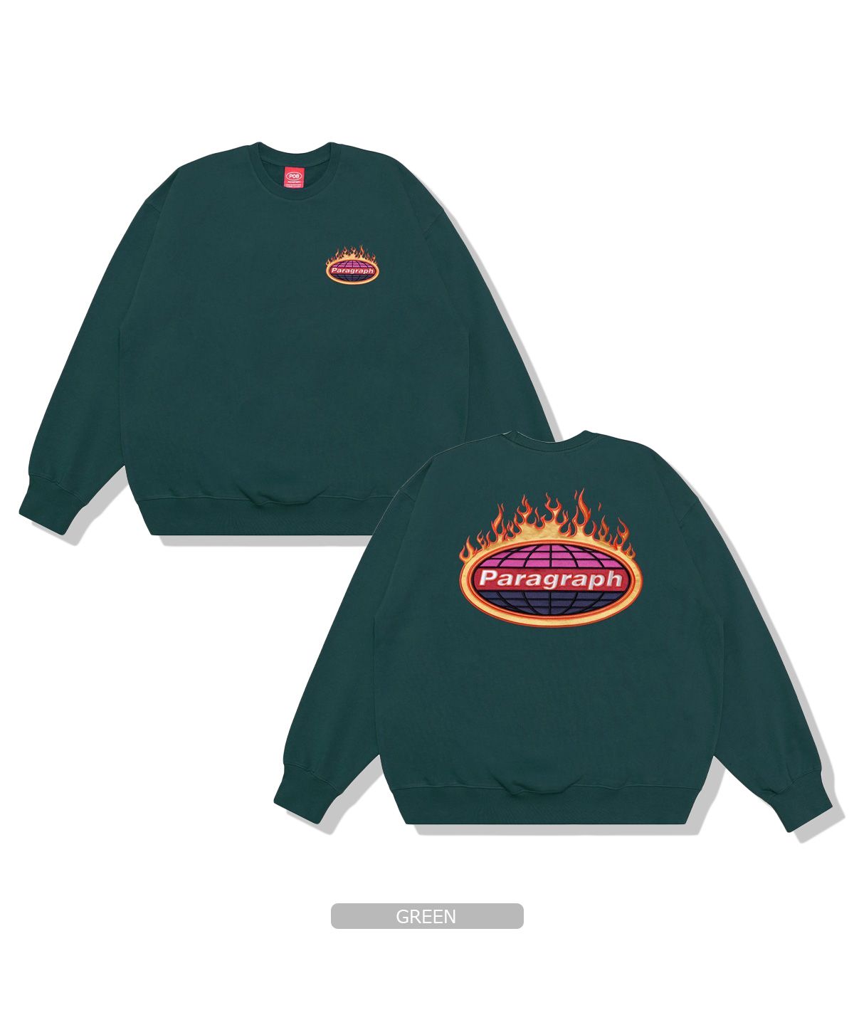ワンフォークロージング 1111clothing パラグラフ スウェット