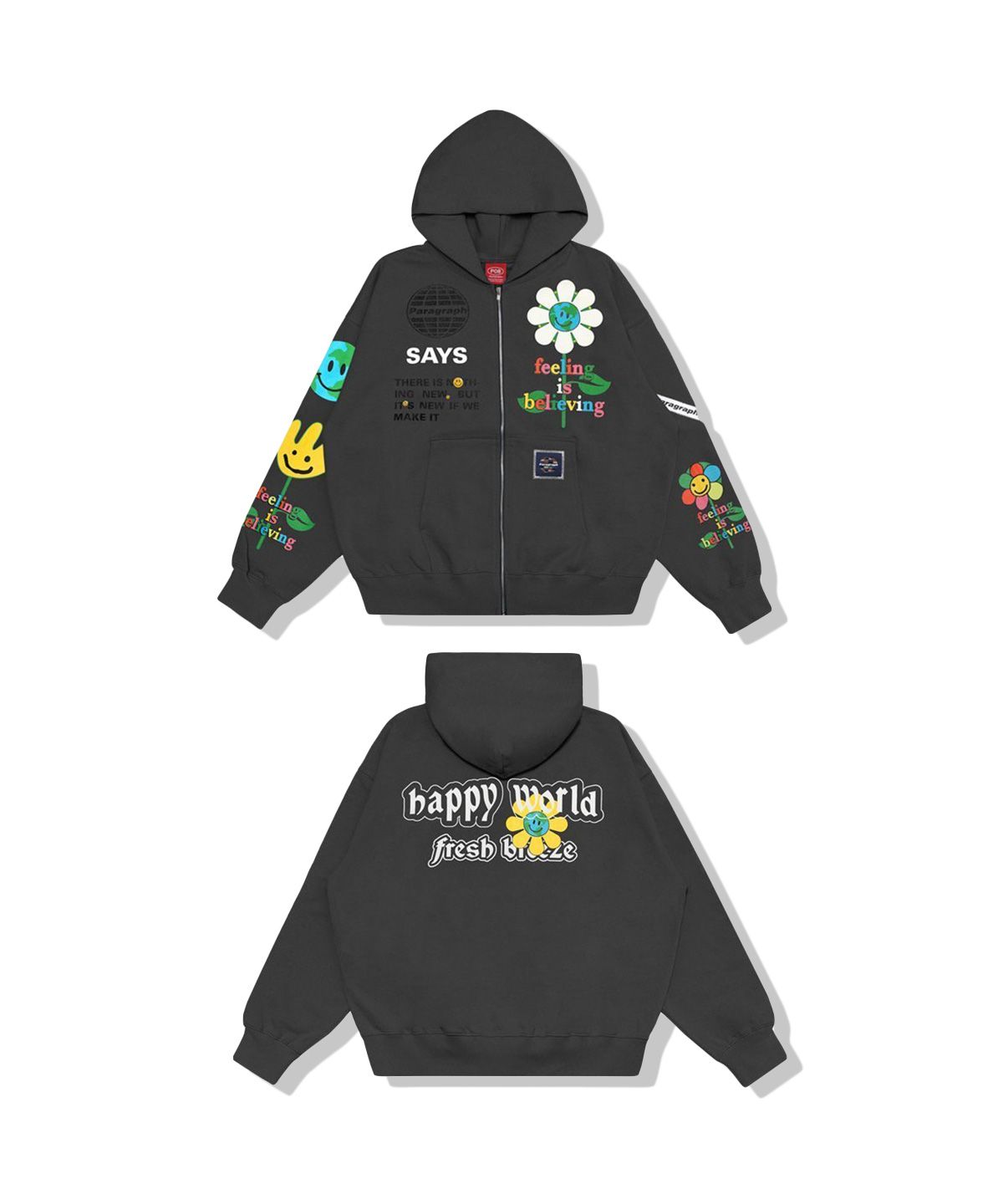 ワンフォークロージング 1111clothing パラグラフ パーカー ワンフォークロージング 1111clothing パラグラフ パーカー