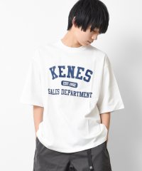 KENES GRAFFITI/アーチロゴプリントTシャツ/504646750