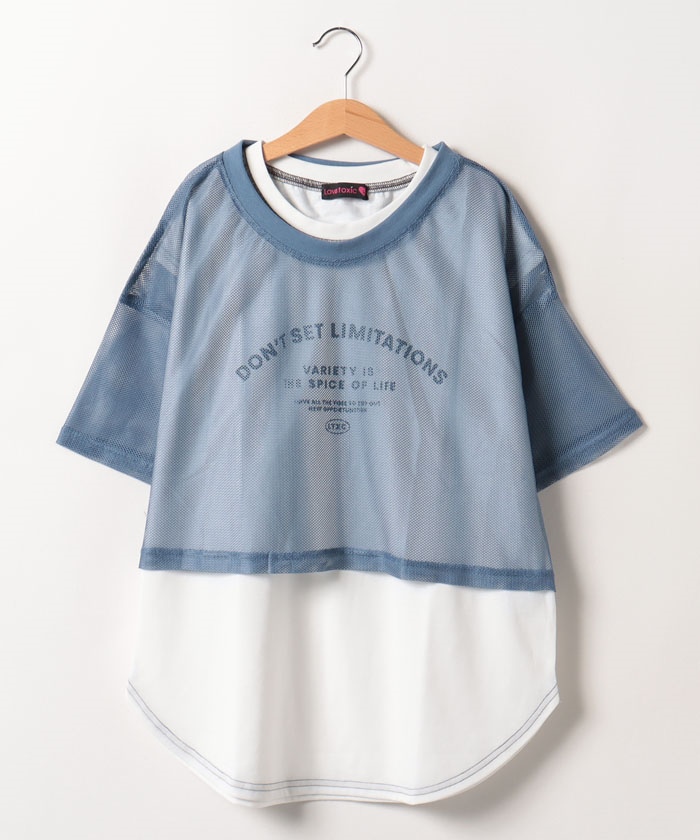 セール 10%OFF】インナー付メッシュ半T(504643295 セール 10%OFF】インナー付メッシュ半T(504643295