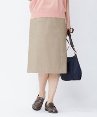 J.PRESS LADIES（LARGE SIZE）/【洗える・撥水・防汚】コットンFITTYシャーク スカート/504649569