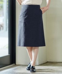 J.PRESS LADIES（LARGE SIZE）/【洗える・撥水・防汚】コットンFITTYシャーク スカート/504649569