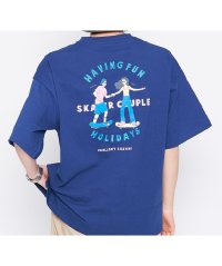 Spiritoso/スケーター刺繍Tシャツ/504650210