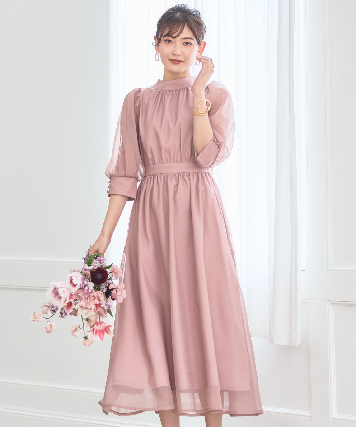 セール40%OFF】ドレスプラス DRESS+ ワンピース オーガンジー セール40%OFF】ドレスプラス DRESS+ ワンピース オーガンジー