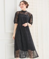 DRESS+/ドレスプラス DRESS+ パーティードレス ワンピース 総レース 結婚式 フォーマル 普段使い/504650621