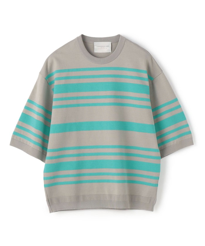 トゥモローランド トリコット マリンライン ニットTシャツ TOMORROWLAND TRICOT マリンライン ニットT
