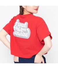 Spiritoso/ポップカラークロップドTシャツ/504651304