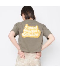 Spiritoso/ポップカラークロップドTシャツ/504651304