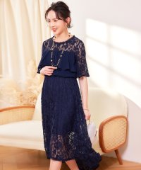 DRESS+/フォーマルワンピース フォーマルドレス レース　フレアワンピース 披露宴 結婚式 /504652812