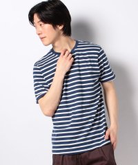 STYLEBLOCK/先染めボーダークルーネック半袖Tシャツ/504638671