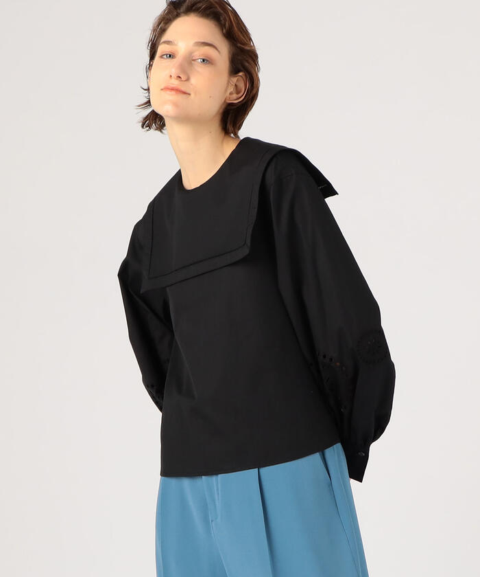 クーポン】【セール 40%OFF】カットワークエンブロイダリー