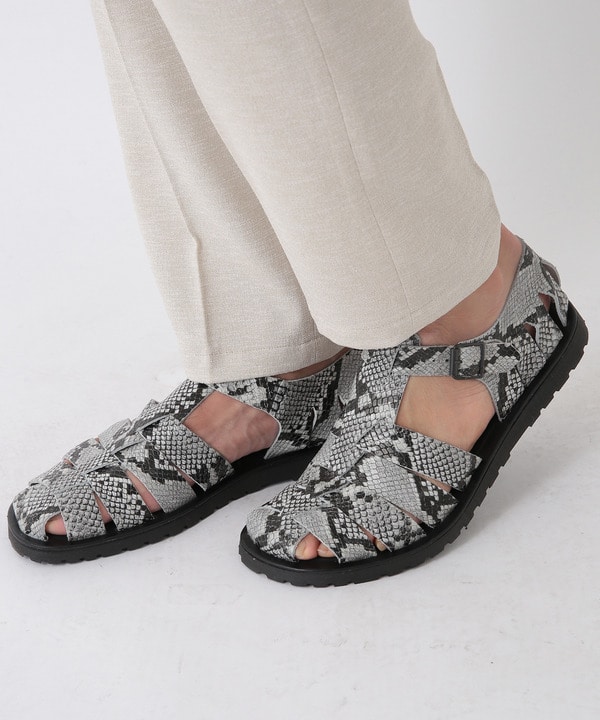 セール】Nuovo Nicar×MENSBIGIグルカサンダル made in italy(504654982