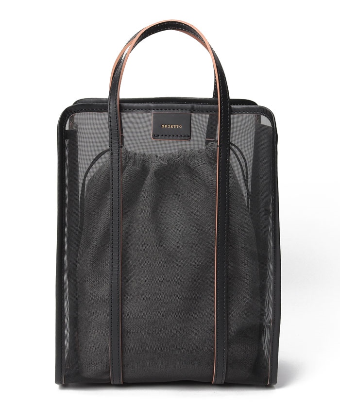 セール 50%OFF】 ETE メッシュレザートート(504649179 セール 50%OFF】 ETE メッシュレザートート(504649179