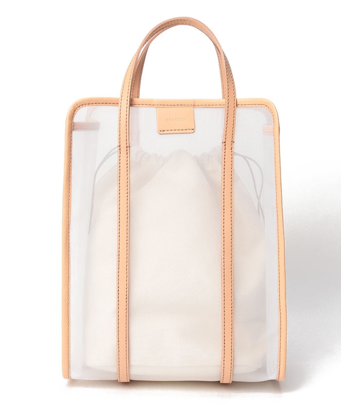 セール 50%OFF】 ETE メッシュレザートート(504649179 セール 50%OFF】 ETE メッシュレザートート(504649179
