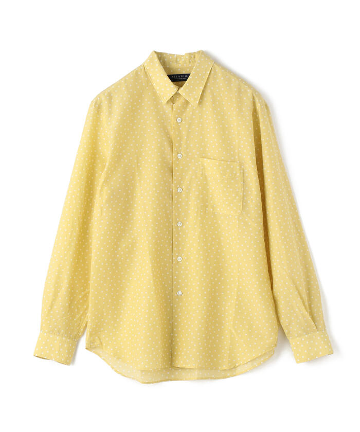 23SS/新品タグ付き/35,】デパリエ シルクコットンシャツ