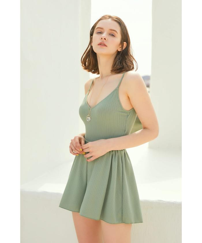 【rienda 】Bigカラーワイヤーカップスイムワンピース セール 10%OFF】BigカラーワイヤーカップSwim OP(504656547