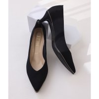 PourVous/プールヴー PourVous ローヒールシンプルパンプス/504657929