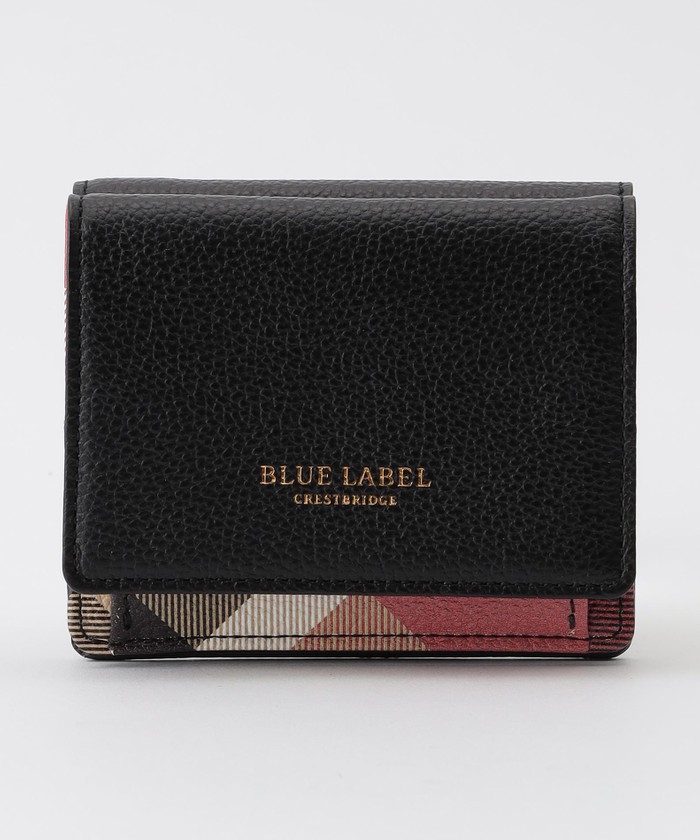 【未使用】ブルーレーベルクレストブリッジ カラーレザー二つ折り財布