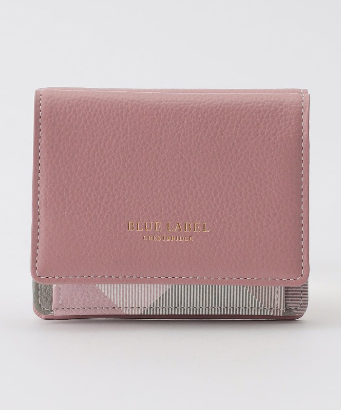 【未使用】ブルーレーベルクレストブリッジ カラーレザー二つ折り財布