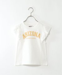 ikka kids/【キッズ】USAコットン フリルカレッジロゴTシャツ（100〜160cm）/504458893
