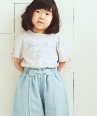 ikka kids/【キッズ】【冷感】袖リボンTシャツ（100〜160cm）/504542219