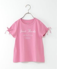 ikka kids/【キッズ】【冷感】袖リボンTシャツ（100〜160cm）/504542219