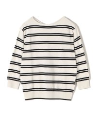 SHIPS WOMEN/Primary NavyLabel:〈手洗い可能〉シーアイランドコットンボーダープルオーバー/504660147