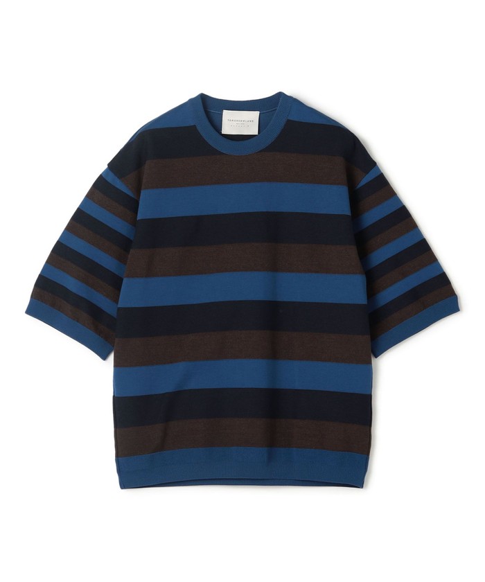 スーパーコピー 激安 - ブランドコピー代引き高品質専門店 セール】TOMORROWLAND TRICOT コットンナイロン ボーダーニット トップス