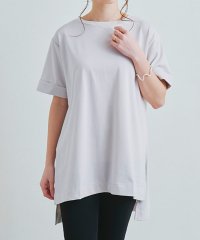 Fizz/OE天竺 袖ロールアップビッグTシャツ　ワイド　チュニック　半袖/504662781