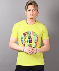 LUXSTYLE/RUMSODA(ラムソーダ)レインボー箔プリントTシャツ/Tシャツ メンズ 半袖 プリント ロゴ レインボー箔/504663445